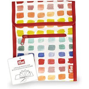 Prym Folder Circular Knitting Needle Case, Rainbow Specks Prym Folder Circular Knitting Needle Case, Rainbow Specks