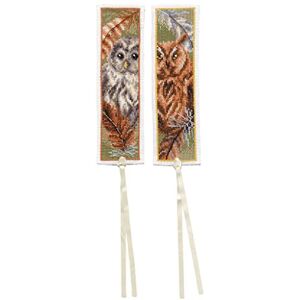 Vervaco Bookmark Cross Stitch Kit, Cotton, Multicoloured, 6x20cm Vervaco Bookmark Cross Stitch Kit, Cotton, Multicoloured, 6x20cm