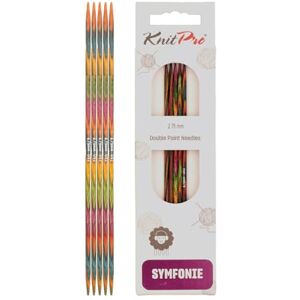 KNITPRO Symfonie Double Pointed Needles 8" (20cm) 2.75mm KNITPRO Symfonie Double Pointed Needles 8" (20cm) 2.75mm