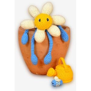 KNITTY CRITTERS – Blossom Time – White Daisy Beginner-Friendly Crochet Craft Kit with Recycled Yarn 100% Cotton Flower Characters DIY Amigurumi Crochet Kit with Instructions KNITTY CRITTERS – Blossom Time – White Daisy Beginner-Friendly Crochet Craft Kit with Recycled Yarn 100% Cotton Flower Characters DIY Amigurumi Crochet Kit with Instructions