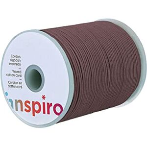 INNSPIRO Cotton cord Waxed Fine copper 1 mm. 100 m. INNSPIRO Cotton cord Waxed Fine copper 1 mm. 100 m.