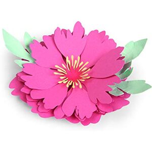 Sizzix Thinlits Die Set 663593, Peony Flower by Courtney Chilson, 5 Pack, One Size, Paper, Multi-Colour Colour Sizzix Thinlits Die Set 663593, Peony Flower by Courtney Chilson, 5 Pack, One Size, Paper, Multi-Colour Colour