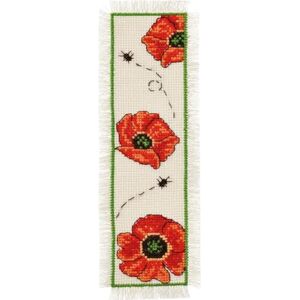 Permin Embroidered Bookmark - Cross-stitch, Pattern, Thread Permin Embroidered Bookmark - Cross-stitch, Pattern, Thread