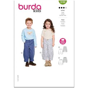 Burda Sewing Pattern X09199 Style Pattern 9199 Children's Bloomers and Cardigan 4-11 (104-146) Burda Sewing Pattern X09199 Style Pattern 9199 Children's Bloomers and Cardigan 4-11 (104-146)