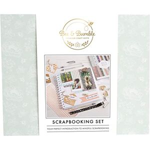 Bee & Bumble Scrapbooking Set White, White, Single Craft Kit, DIY, Art and Crafts, Wax, Unique Gift Bee & Bumble Scrapbooking Set White, White, Single Craft Kit, DIY, Art and Crafts, Wax, Unique Gift