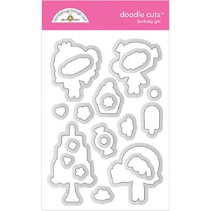 DOODLEBUG DESIGN INC. Doodle CUTS Dies Birthday Girl - Scrapbooking DOODLEBUG DESIGN INC. Doodle CUTS Dies Birthday Girl - Scrapbooking