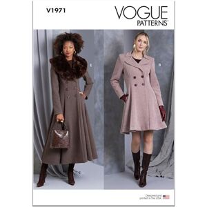 Vogue Patterns Vogue V1971H5 Misses' Coat in Five Lengths H5 (6-8-10-12-14) Vogue Patterns Vogue V1971H5 Misses' Coat in Five Lengths H5 (6-8-10-12-14)
