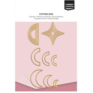 Creative Labs Cutting Dies Set-Basic Shapes 2-14 pcs of 0.7 x 0.9 to 1.3 x 2.4-for Mini Machine-Card Making Supplies-for Scrapbooking and Paper Crafts, Gold Creative Labs Cutting Dies Set-Basic Shapes 2-14 pcs of 0.7 x 0.9 to 1.3 x 2.4-for Mini Machine-Card Making Supplies-for Scrapbooking and Paper Crafts, Gold