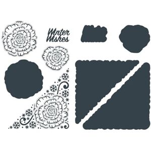 Paper Boutique Die-Winter Wishes, Metal, Decorative Corner 10.5 x 10.6 cm Paper Boutique Die-Winter Wishes, Metal, Decorative Corner 10.5 x 10.6 cm