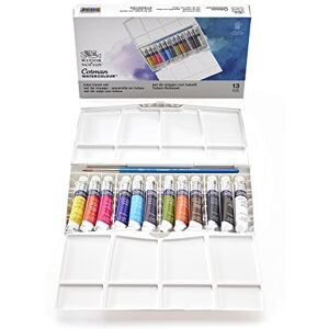 Winsor & Newton , Cotman Watercolour, 'Tube Travel Set', 12 x 8ml Tubes + 1 x Cotman Watercolour Round Brush Winsor & Newton , Cotman Watercolour, 'Tube Travel Set', 12 x 8ml Tubes + 1 x Cotman Watercolour Round Brush