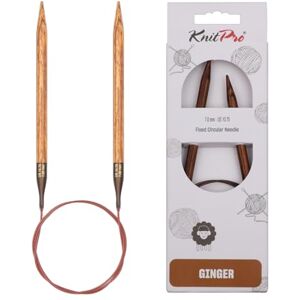 KNITPRO Ginger Fixed Circular Needles 40" (100cm) 7.00mm KNITPRO Ginger Fixed Circular Needles 40" (100cm) 7.00mm