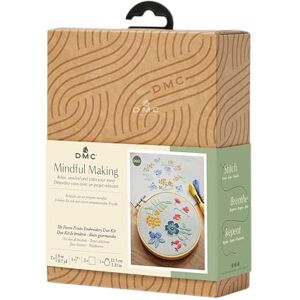 DMC Mindful Making Quiet Garden Embroidery Kit DMC Mindful Making Quiet Garden Embroidery Kit