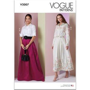 Vogue V2007B5 Misses' Two Piece Dress B5(8-10-12-14-16) Vogue V2007B5 Misses' Two Piece Dress B5(8-10-12-14-16)