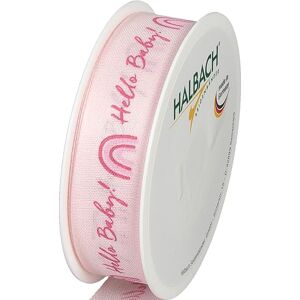 Halbach Baby Gift Ribbon - Pink - 25 mm x 16 m - Gift Wrap for Baby Shower Halbach Baby Gift Ribbon - Pink - 25 mm x 16 m - Gift Wrap for Baby Shower