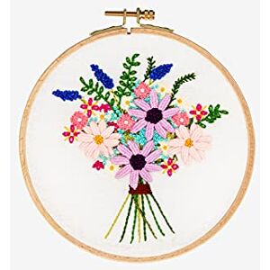 DMC Cosmos Bouqet Embroidery Kit DMC Cosmos Bouqet Embroidery Kit