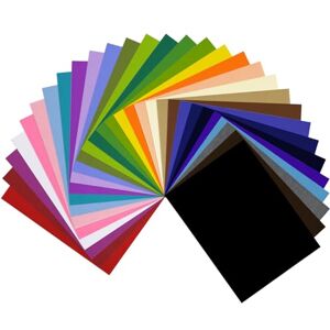 Creative Labs Felt Fabric Multipack-30 Assorted Colours-A3 (11.8 x 16.5) x 1 mm-30 Sheets-for Sewing, Crafts, Costumes, Flowers and Decorations Creative Labs Felt Fabric Multipack-30 Assorted Colours-A3 (11.8 x 16.5) x 1 mm-30 Sheets-for Sewing, Crafts, Costumes, Flowers and Decorations