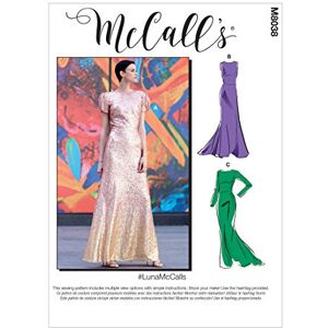 McCall's Pattern M8038B5 Misses' & Women's Special Occasion Dresses, Paper, Various, B5 (8-10-12-14-16) McCall's Pattern M8038B5 Misses' & Women's Special Occasion Dresses, Paper, Various, B5 (8-10-12-14-16)