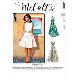 McCall's McCalls Pattern M8060A5 Misses' Pleated-Skirt Dresses A5 (6-8-10-12-14), Various McCall's McCalls Pattern M8060A5 Misses' Pleated-Skirt Dresses A5 (6-8-10-12-14), Various