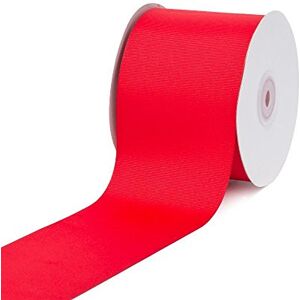 Creative Labs , 3" Inch Solid Grosgrain Ribbon, 25 Yards, Red, 25 yd Creative Labs , 3" Inch Solid Grosgrain Ribbon, 25 Yards, Red, 25 yd
