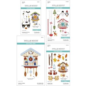 Spellbinders Cuckoo Cottage Die Bundle from The Cuckoo Cottage Collection Spellbinders Cuckoo Cottage Die Bundle from The Cuckoo Cottage Collection