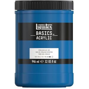 Liquitex Basics Cerulean Blue Acrylic Paint - Acrylic Paint Liquitex Basics Cerulean Blue Acrylic Paint - Acrylic Paint