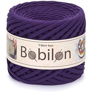 Bobilon Tshirt Cotton Yarn Fabric Knitting Yarn Spaghetti Yarn Craft 110 Yards for Hand DIY Crocheting Projects 5-7 mm Violet Bobilon Tshirt Cotton Yarn Fabric Knitting Yarn Spaghetti Yarn Craft 110 Yards for Hand DIY Crocheting Projects 5-7 mm Violet