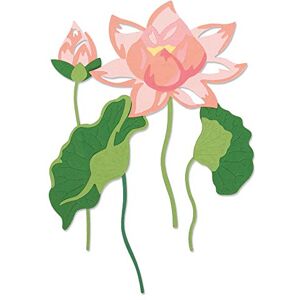 Sizzix Thinlits Die Set 16 Pack 663867, Layered Water Flower by Lisa Jones, Multicolour, One Size Sizzix Thinlits Die Set 16 Pack 663867, Layered Water Flower by Lisa Jones, Multicolour, One Size