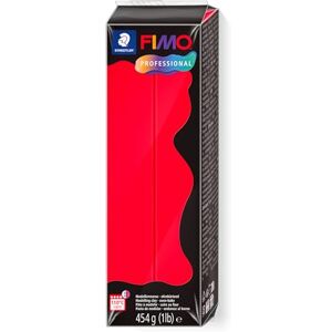 STAEDTLER 8041-200 FIMO Professional Oven-Hardening Polymer Modelling Clay, 454g True Red (Single Block) STAEDTLER 8041-200 FIMO Professional Oven-Hardening Polymer Modelling Clay, 454g True Red (Single Block)