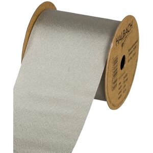 Halbach Seidenbänder Gift Ribbon Silk Look (Vegan) Width 70 mm Length 10 m Ribbon with Subtle Silk Shine for Festive Occasions Colour: Greenish Grey Halbach Seidenbänder Gift Ribbon Silk Look (Vegan) Width 70 mm Length 10 m Ribbon with Subtle Silk Shine for Festive Occasions Colour: Greenish Grey