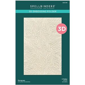 Spellbinders Evergreen 3D Embossing Folder - Embossing Folder Spellbinders Evergreen 3D Embossing Folder - Embossing Folder