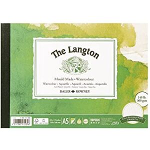 Daler Rowney DR Langton Gummed Pad Not A5, GDALGPA5 Daler Rowney DR Langton Gummed Pad Not A5, GDALGPA5