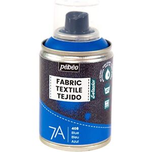PEBEO Fabric Paint Spray for Textiles 7A Spray Natural and synthetic fabrics Water-based Solvent-free Permanent Fabric Dye Machine-Washable Spray Paint for textile design Blue,100ml PEBEO Fabric Paint Spray for Textiles 7A Spray Natural and synthetic fabrics Water-based Solvent-free Permanent Fabric Dye Machine-Washable Spray Paint for textile design Blue,100ml