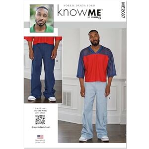 Know me Sewing Pattern ME2087AA Men's Jeans by Norris Dánta Ford AA (34-36-38-40-42) Know me Sewing Pattern ME2087AA Men's Jeans by Norris Dánta Ford AA (34-36-38-40-42)