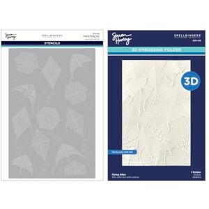 Spellbinders Flying Kites 3D Folder and Stencil Bundle from The Sky's The Limit Collection by Simon Hurley Spellbinders Flying Kites 3D Folder and Stencil Bundle from The Sky's The Limit Collection by Simon Hurley