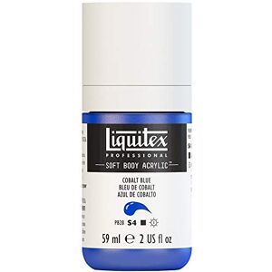 Liquitex Professional Soft Body Acrylic Paint, Cobalt Blue, 59 ml Bottle Liquitex Professional Soft Body Acrylic Paint, Cobalt Blue, 59 ml Bottle