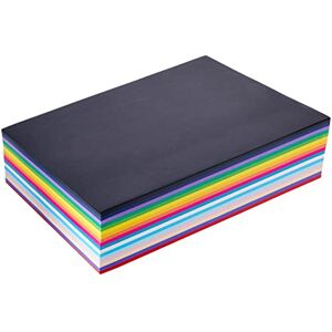 scola Vivid Lightweight Card Stack, 500 Sheets, 125 gsm, A4, 17 Assorted Colours, Crafting, Children Art Activities and Scrapbooking, Ideal for Hobbyists and Professional Crafters, Adults and Kids scola Vivid Lightweight Card Stack, 500 Sheets, 125 gsm, A4, 17 Assorted Colours, Crafting, Children Art Activities and Scrapbooking, Ideal for Hobbyists and Professional Crafters, Adults and Kids