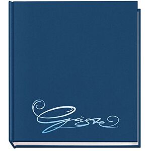 VELOFLEX 5420050 Classic Guest Book with Embossing, 144 Pages Dark Blue VELOFLEX 5420050 Classic Guest Book with Embossing, 144 Pages Dark Blue