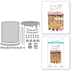 Spellbinders Ganache Gateau Etched Dies from The Bougie Birthday Collection by Nina Boettcher Spellbinders Ganache Gateau Etched Dies from The Bougie Birthday Collection by Nina Boettcher