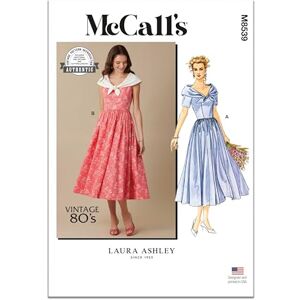 McCall's MCCALLS Sewing Patten M8539U5 Misses' Dress by Laura Ashley U5 (16-18-20-22-24) McCall's MCCALLS Sewing Patten M8539U5 Misses' Dress by Laura Ashley U5 (16-18-20-22-24)