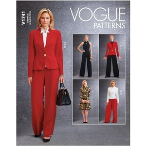 Vogue Patterns V1741A5 Misses Sportswear, White, A5 (6-8-10-12-14) Vogue Patterns V1741A5 Misses Sportswear, White, A5 (6-8-10-12-14)
