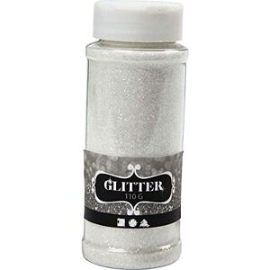 Creativ 51266 Glitter, White, 110 g Capacity, Pack of 10 Creativ 51266 Glitter, White, 110 g Capacity, Pack of 10