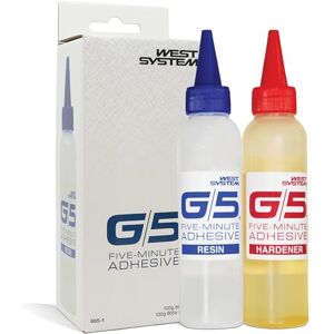 West System G/5 5 Minute Epoxy Glue Strong Instant Adhesive Resin for Metal, Wood & More 2 Part Epoxy Resin for Quick Repairs Great for Small fixes at Home, on the Boat & More West System G/5 5 Minute Epoxy Glue Strong Instant Adhesive Resin for Metal, Wood & More 2 Part Epoxy Resin for Quick Repairs Great for Small fixes at Home, on the Boat & More