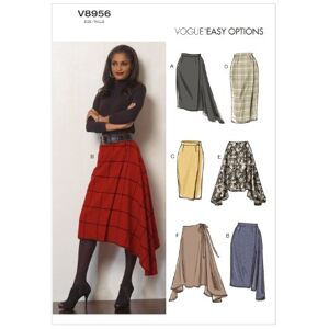 Vogue Patterns Vogue Sewing Patterns VGE 8956 A5 (6-8-10-12-14), Multi-Colour, Multicolor Vogue Patterns Vogue Sewing Patterns VGE 8956 A5 (6-8-10-12-14), Multi-Colour, Multicolor