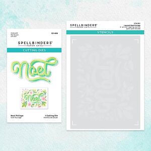 Spellbinders Layered Noel Foliage Stencil & Die Bundle from The Layered Christmas Stencils Collection Spellbinders Layered Noel Foliage Stencil & Die Bundle from The Layered Christmas Stencils Collection