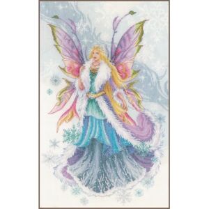 Lanarte PN-0178653 Elf I Counted Cross Stitch Kit, Cotton, Multi-Colour, Approx. 30 x 48 cm / 12" x 19.2 Lanarte PN-0178653 Elf I Counted Cross Stitch Kit, Cotton, Multi-Colour, Approx. 30 x 48 cm / 12" x 19.2