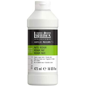 Liquitex Professional Matte Fluid Medium 473 ml,Transparent Liquitex Professional Matte Fluid Medium 473 ml,Transparent
