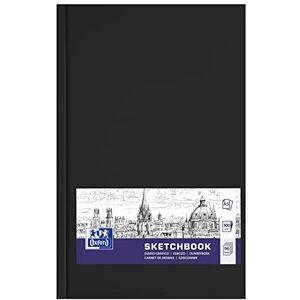Oxford Sketchbook, 1 Piece, A5, 96 Sheets, 100 g, Hard Cover, Black Oxford Sketchbook, 1 Piece, A5, 96 Sheets, 100 g, Hard Cover, Black