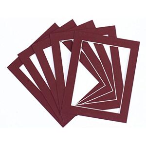 Frame Company Pack of 10 Plum Mounts 9x7 for 8x6 inch *Choice of Colours* Frame Company Pack of 10 Plum Mounts 9x7 for 8x6 inch *Choice of Colours*