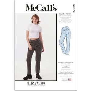 McCall's MCCALLS Sewing Pattern M8473K5 Misses' Trousers by Melissa Watson K5 (8-10-12-14-16) McCall's MCCALLS Sewing Pattern M8473K5 Misses' Trousers by Melissa Watson K5 (8-10-12-14-16)