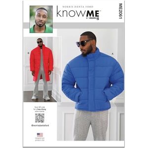 McCall's Know ME ME2061BB Men's Puffer Coat in Two Lengths by Norris Dánta Ford BB 44-46-48-50-52 McCall's Know ME ME2061BB Men's Puffer Coat in Two Lengths by Norris Dánta Ford BB 44-46-48-50-52